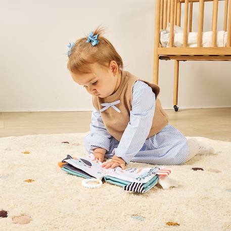 Livre marin doux pour bébé Bleu 4 - vertbaudet enfant 