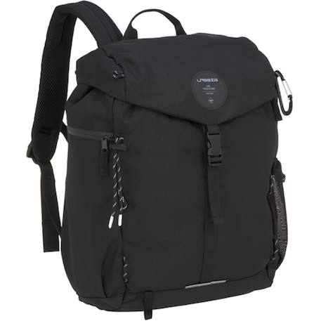 Sac à dos à langer en polyester recyclé gris outdoor green label Noir 2 - vertbaudet enfant 