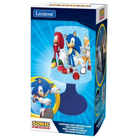 Mini lampe de chevet veilleuse sans fil sonic Bleu 3 - vertbaudet enfant 