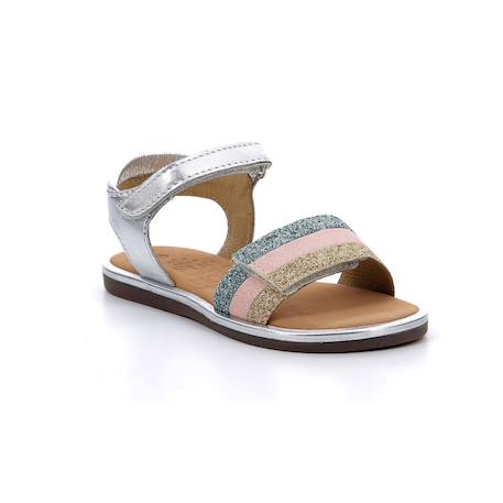 Sandales enfant paganisa Argent multi+Rose or 1 - vertbaudet enfant 