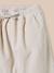 Pantalon sarouel en velours bébé Beige+Marine 2 - vertbaudet enfant 