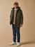 Parka doudoune garçon Kaki+Marine 5 - vertbaudet enfant 