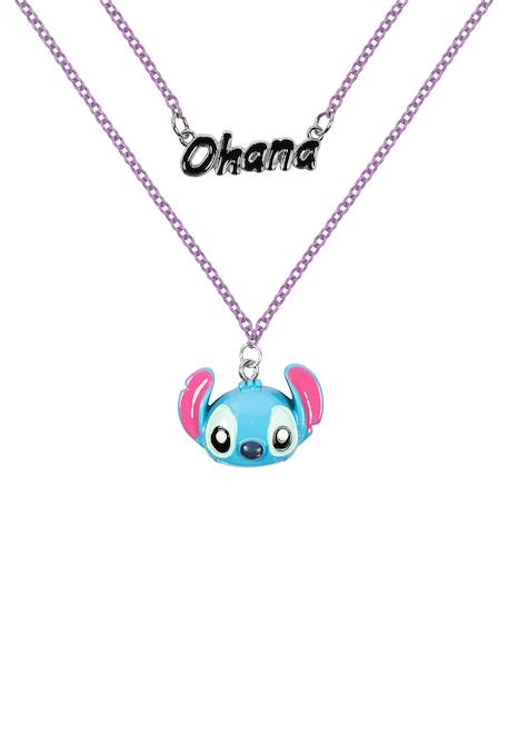 Collier disney lilo & stitch ohana stitch double layered Multicolor 1 - vertbaudet enfant 