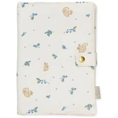 Puériculture-Sac à langer-Protège carnet de santé blueberries