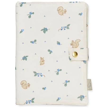 Protège carnet de santé blueberries Bleu, marron, banc 1 - vertbaudet enfant 
