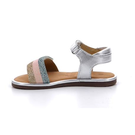 Sandales enfant paganisa Argent multi+Rose or 4 - vertbaudet enfant 