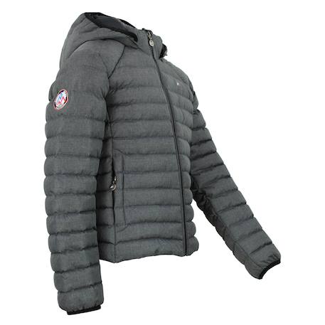 Doudoune de ski fille gacenza Anthracite+Bleu+Gris 3 - vertbaudet enfant 