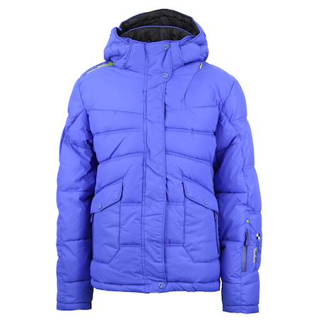 Doudoune de ski fille ganecy Bleu+Fuchsia+Noir 1 - vertbaudet enfant 