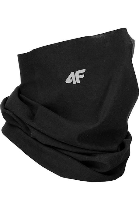 Cache-cou snood polyester Noir / jaune 2 - vertbaudet enfant 