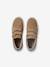 Baskets enfant garçon en cuir à scratchs beige+marine 4 - vertbaudet enfant 