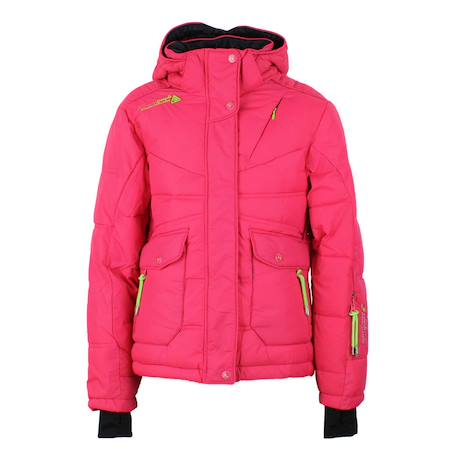 Doudoune de ski fille gannecy Bleu+Framboise+Noir+Turquoise 5 - vertbaudet enfant 