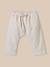 Pantalon sarouel en velours bébé Beige+Marine 1 - vertbaudet enfant 