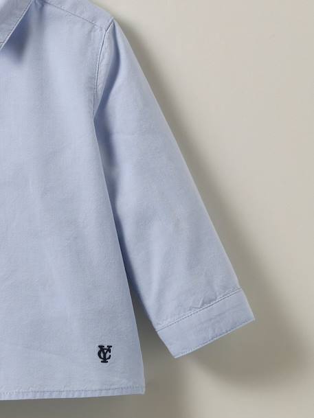 Chemise oxford bébé - coton biologique Oxford 2 - vertbaudet enfant 