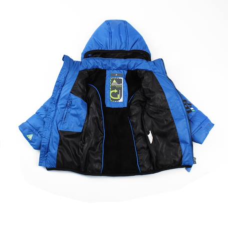 Doudoune de ski garçon ecapti Anis+Bleu+Carbone+Jaune+Noir+Noir/bleu+Rouge+Vert 5 - vertbaudet enfant 