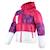 Doudoune fille galea Fuchsia+Noir+Violet 3 - vertbaudet enfant 