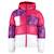Doudoune fille galea Fuchsia+Noir+Violet 1 - vertbaudet enfant 