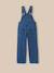 Salopette fille en denim Denim stone 2 - vertbaudet enfant 