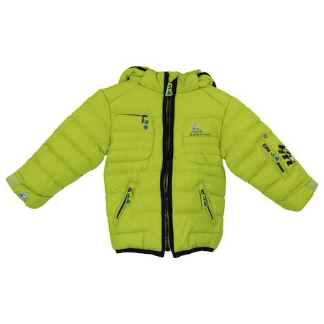 Doudoune layette lecapti Anis+Bleu+Carbone+Noir+Rouge+Vert 1 - vertbaudet enfant 