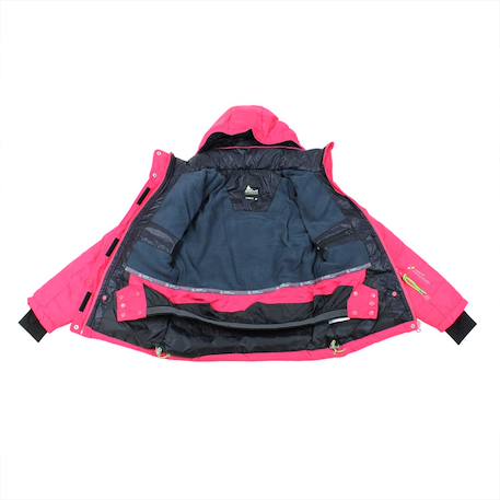 Doudoune de ski fille gannecy Bleu+Framboise+Noir+Turquoise 7 - vertbaudet enfant 