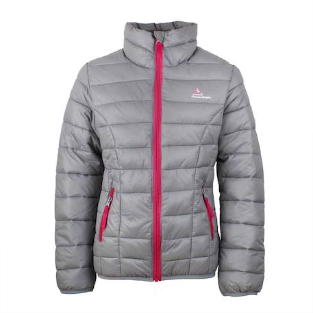 Doudoune fine fille garo Blanc+Fuchsia+Gris+Noir+Turquoise+Violet 5 - vertbaudet enfant 