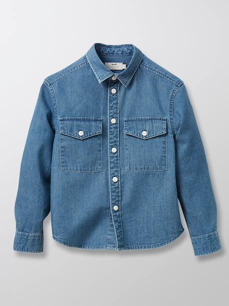 Garçon-Chemise en denim garçon