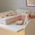 Lot de 3 langes en mousseline mix bows Rose, écru, marron 4 - vertbaudet enfant 