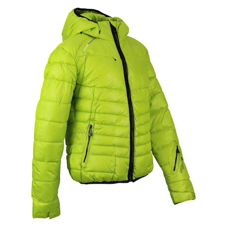 Doudoune de ski fille falpine Anis+Bleu+Framboise+Noir 3 - vertbaudet enfant 