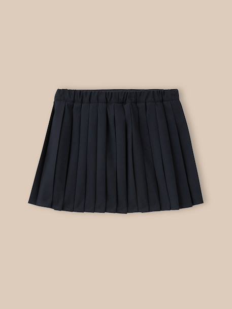 Jupe plissée fille Marine 2 - vertbaudet enfant 