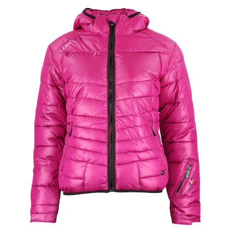 Doudoune de ski fille galpine Anis+Bleu+Framboise+Noir 7 - vertbaudet enfant 