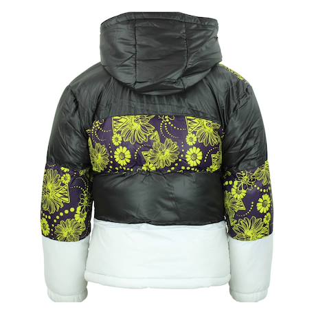 Doudoune fille falea Fuchsia+Noir+Violet 5 - vertbaudet enfant 