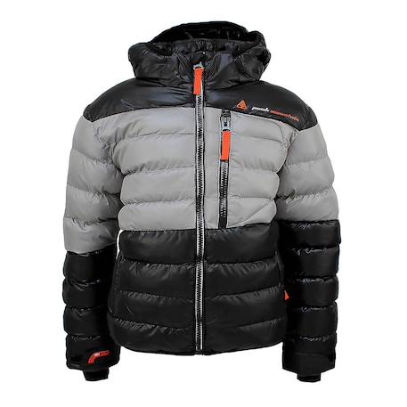 Doudoune de ski garçon ecaptin Noir/blanc+Noir/bleu+Noir/gris+Noir/orange+Noir/vert 6 - vertbaudet enfant 