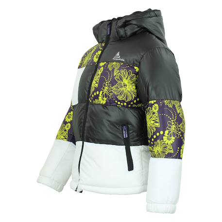 Doudoune fille galea Fuchsia+Noir+Violet 6 - vertbaudet enfant 