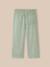 Pantalon large  en velours Kaki+Marine+Vert d'eau 6 - vertbaudet enfant 