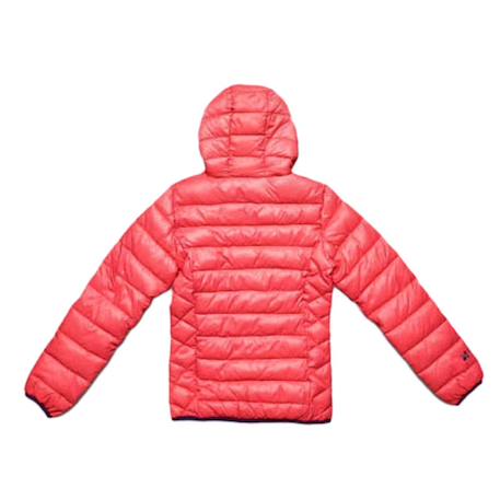 Doudoune fine fille galiseo Anis+Noir+Orange 7 - vertbaudet enfant 