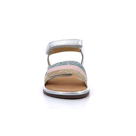 Sandales enfant paganisa Argent multi+Rose or 5 - vertbaudet enfant 