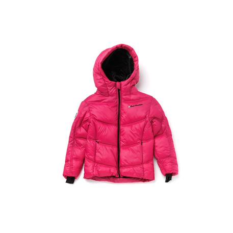 Doudoune de ski fille gansei Bleu+Fuchsia+Noir 3 - vertbaudet enfant 
