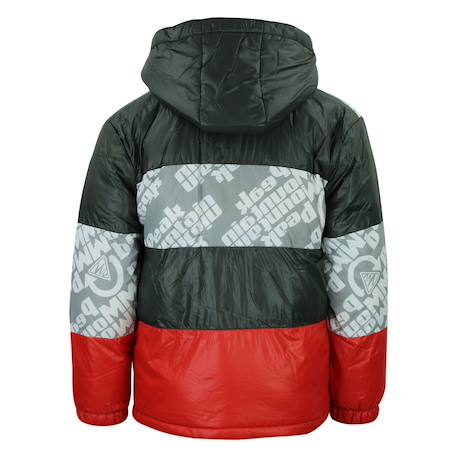 Doudoune garçon eleo Bleu marine+Noir+Rouge 7 - vertbaudet enfant 