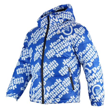 Doudoune garçon elef Bleu+Rouge+Vert 3 - vertbaudet enfant 