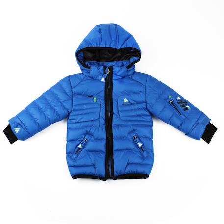 Doudoune de ski garçon ecapti Anis+Bleu+Carbone+Jaune+Noir+Noir/bleu+Rouge+Vert 3 - vertbaudet enfant 