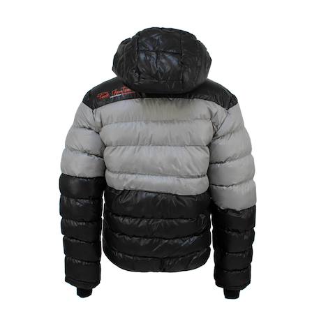 Doudoune de ski garçon ecaptin Noir/blanc+Noir/bleu+Noir/gris+Noir/orange+Noir/vert 7 - vertbaudet enfant 