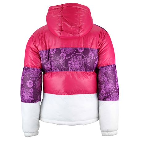Doudoune fille galea Fuchsia+Noir+Violet 2 - vertbaudet enfant 
