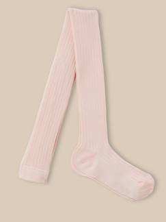 Collants à côtes fille  - vertbaudet enfant