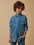 Chemise en denim garçon Bleu fonce uni 6 - vertbaudet enfant 