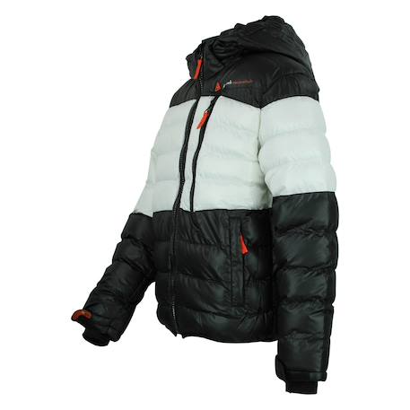 Doudoune de ski garçon ecaptin Noir/blanc+Noir/bleu+Noir/gris+Noir/orange+Noir/vert 3 - vertbaudet enfant 