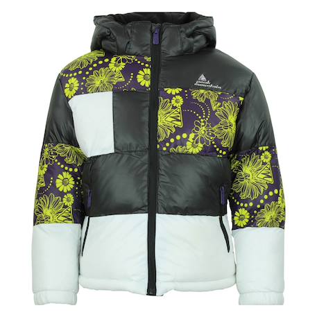 Doudoune fille falea Fuchsia+Noir+Violet 4 - vertbaudet enfant 