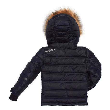Doudoune de ski fille falesa Fuchsia+Marine+Noir 5 - vertbaudet enfant 