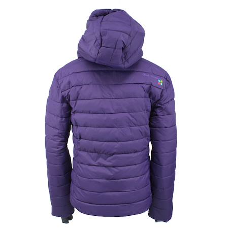 Doudoune de ski fille gapti Noir+Rouge+Turquoise+Violet 8 - vertbaudet enfant 