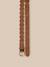 Ceinture tressée en cuir Camel 2 - vertbaudet enfant 