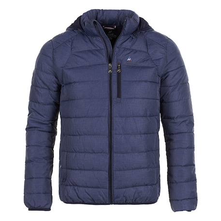 Doudoune de ski garçon ecenzo Anthracite+Bleu+Gris 4 - vertbaudet enfant 