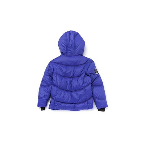 Doudoune de ski fille gansei Bleu+Fuchsia+Noir 2 - vertbaudet enfant 